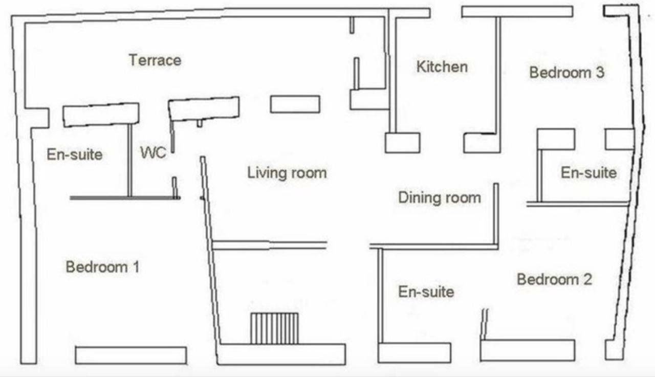 5C Luxury Apartment Ровінь Екстер'єр фото